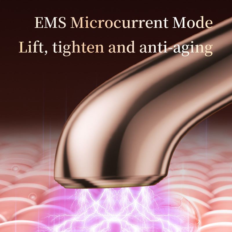Multifunctional EMS Facial Beauty Device with Hot Cold Therapy