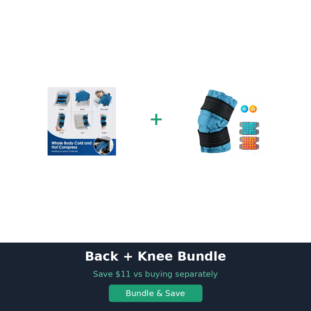 CryoFix Bundle — Back & Knee